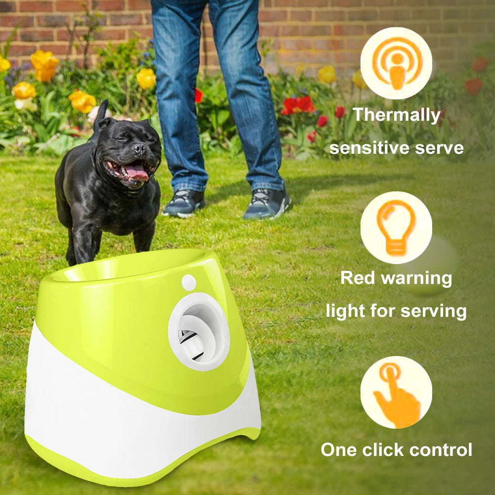 Automatic Ball Launcher Throwing Machine Catapult Pet Toys