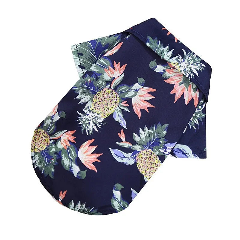 Hawaiian Beach Style Dog Clothes