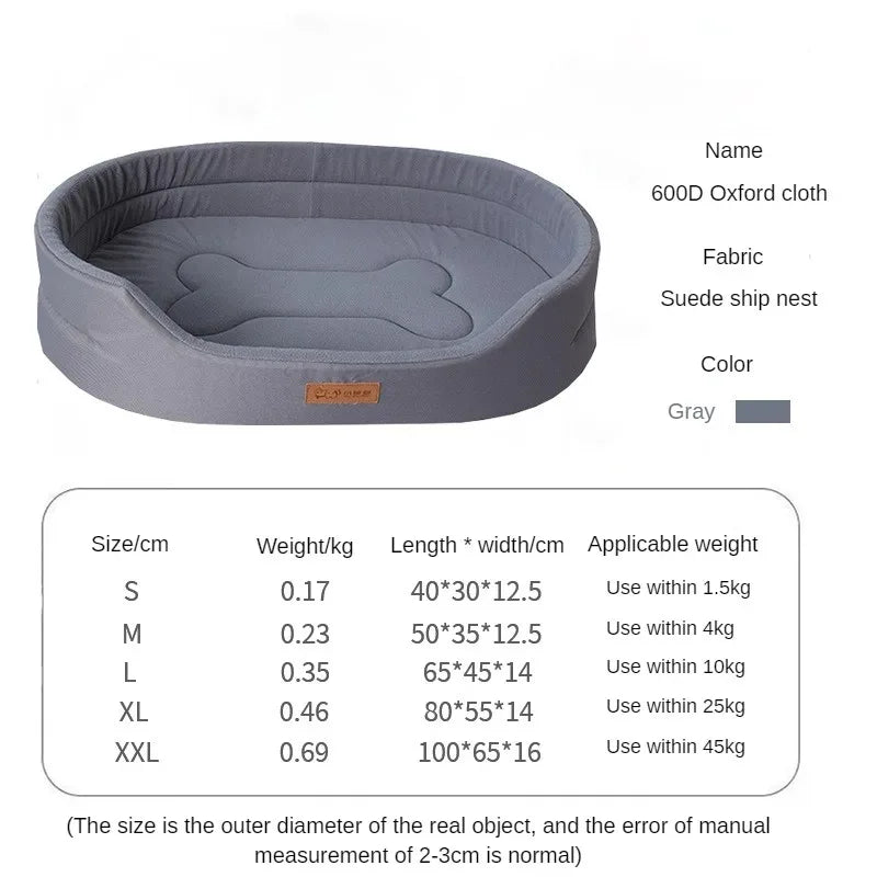 Pet Dog Fluffy Sofa Bed