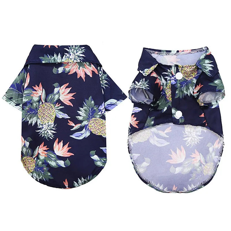 Hawaiian Beach Style Dog Clothes