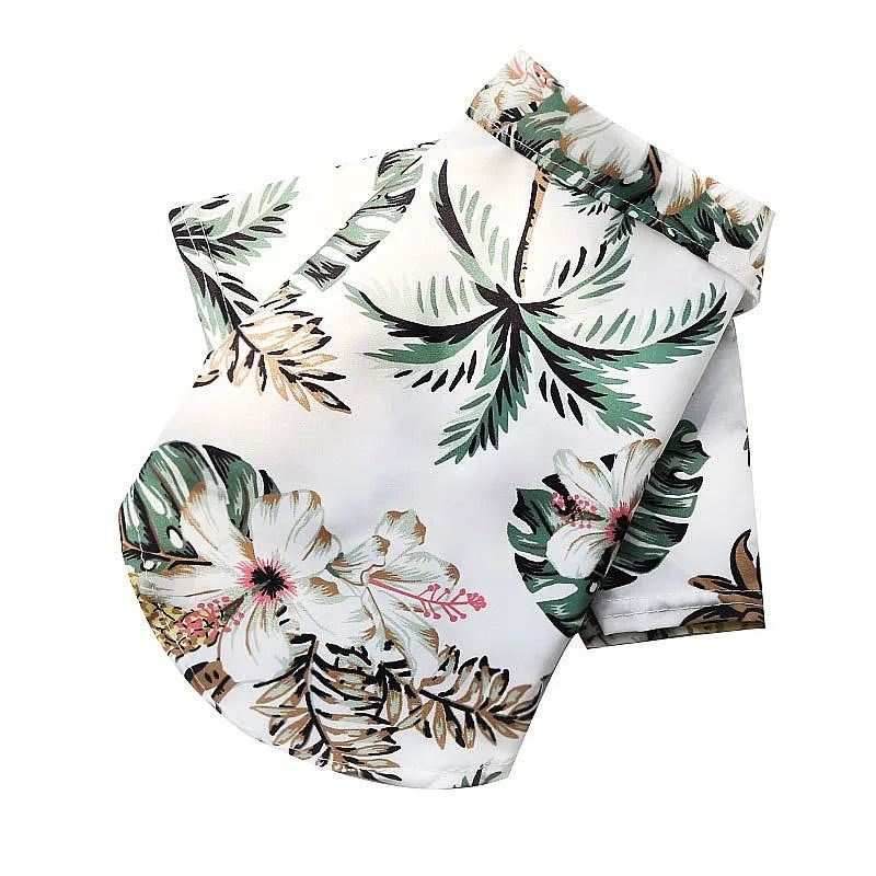 Hawaiian Beach Style Dog Clothes
