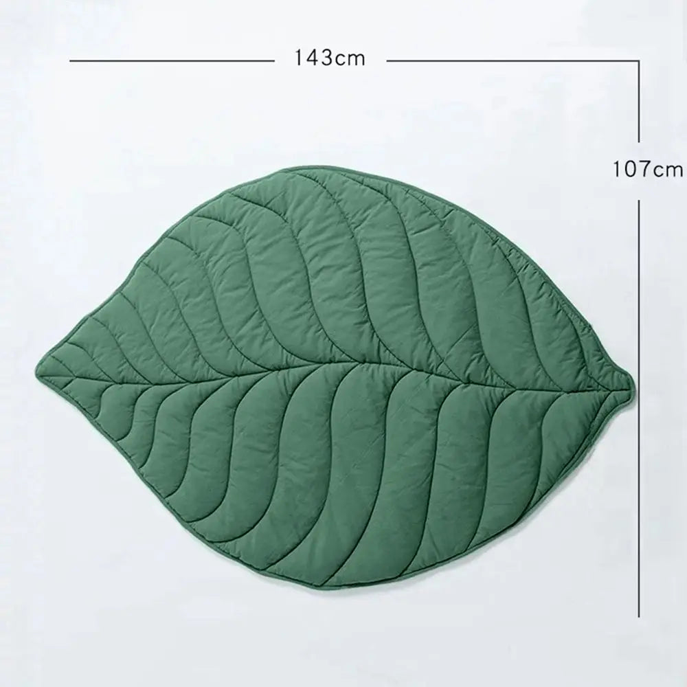 Pet Dog Cooling Leaf Mat