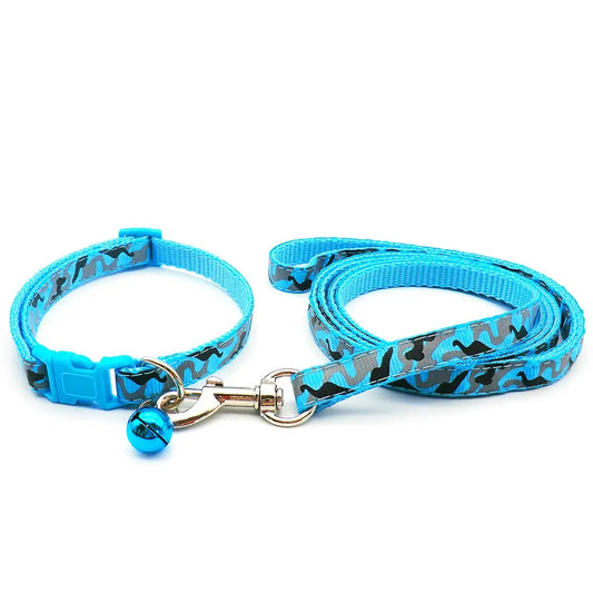 24pcs Lovely Dog Leash and Collar Set