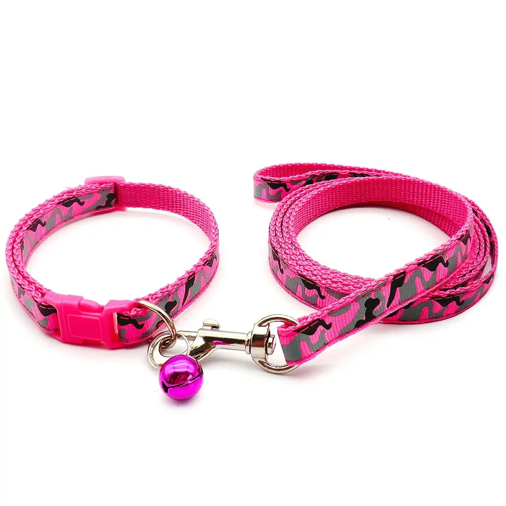 24pcs Lovely Dog Leash and Collar Set