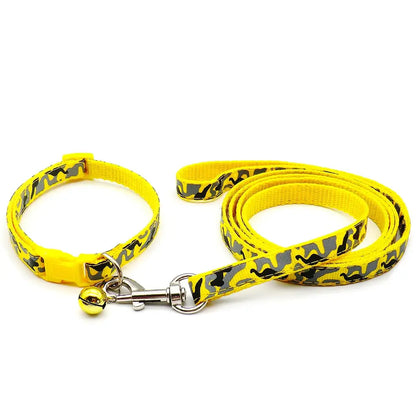 24pcs Lovely Dog Leash and Collar Set
