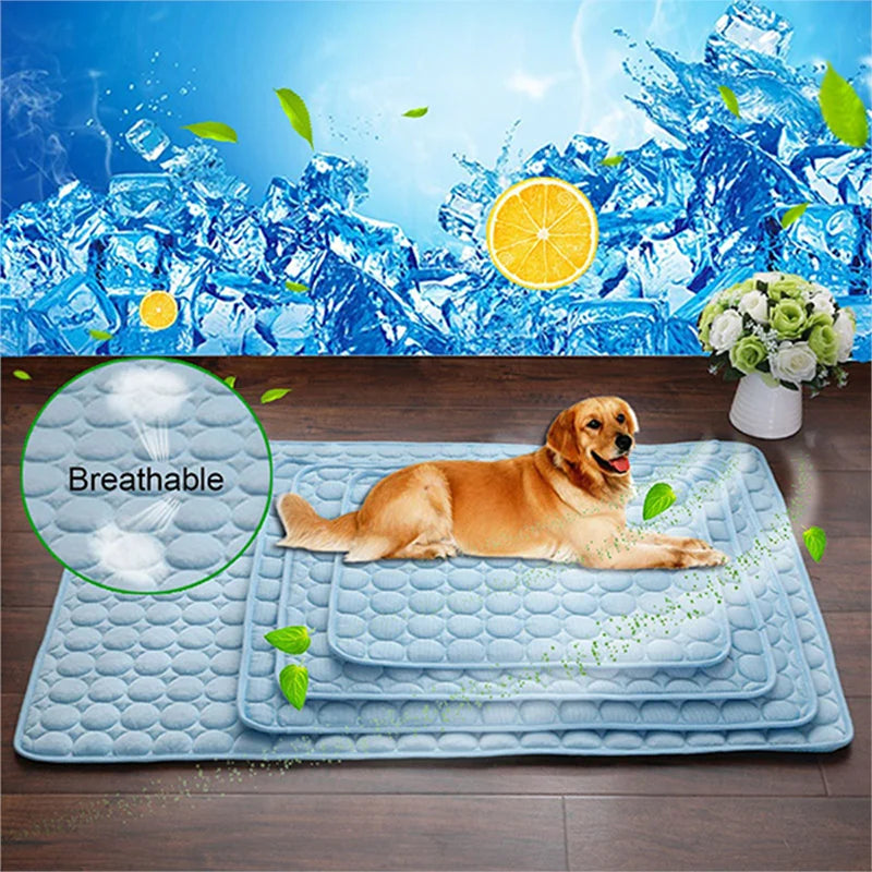 Summer Pet Dog Sofa Breathable Cooling Mat