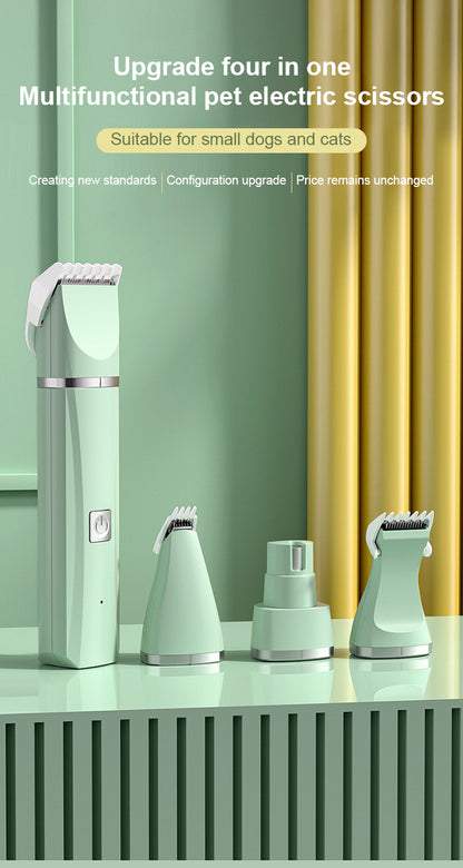 4-in-1 Multi-Functional Type C Charge Dog Clippers