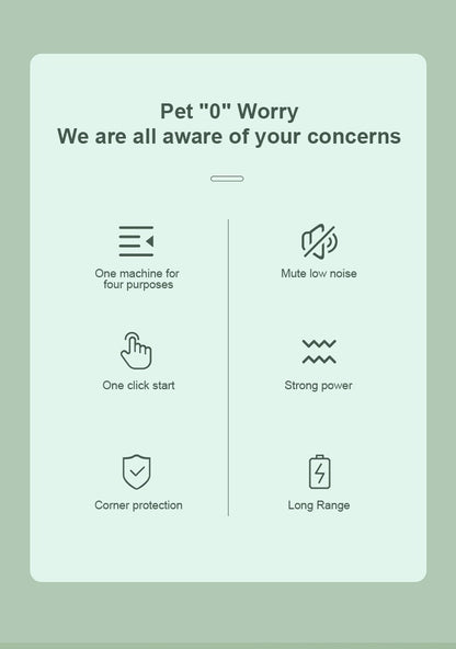 4-in-1 Multi-Functional Type C Charge Dog Clippers