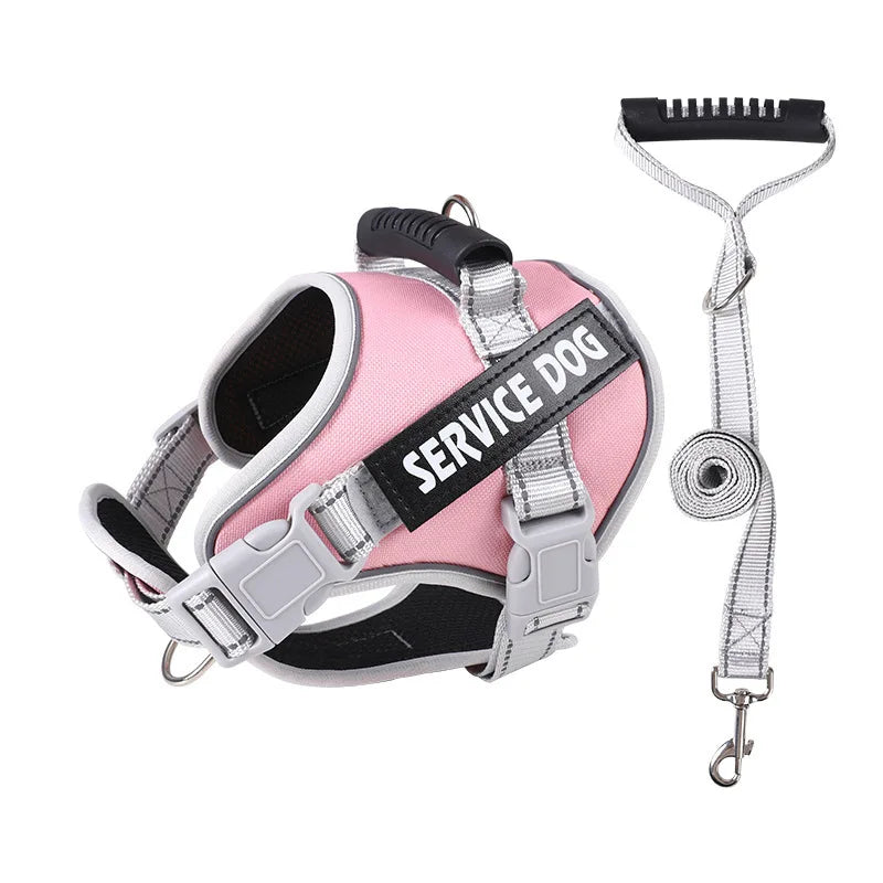 Pet Dogs Harness And Leash Set
