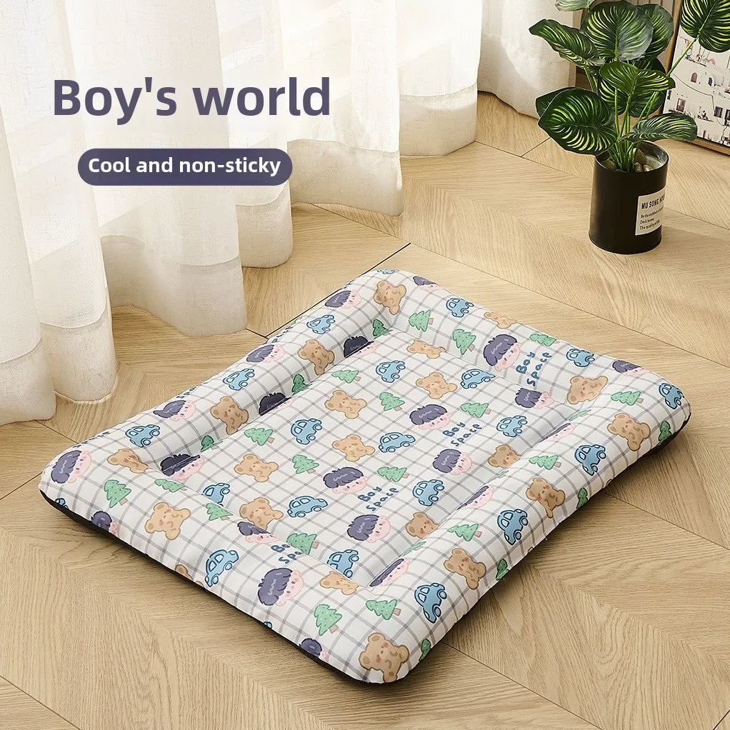 Summer Casual Cooling Mat Pet Dog