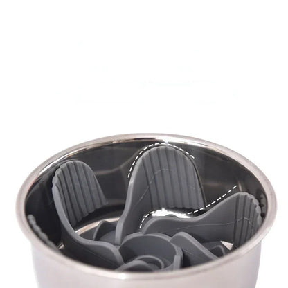 Pet Dog Anti Choke Spiral Slow Food Feeder Bowls