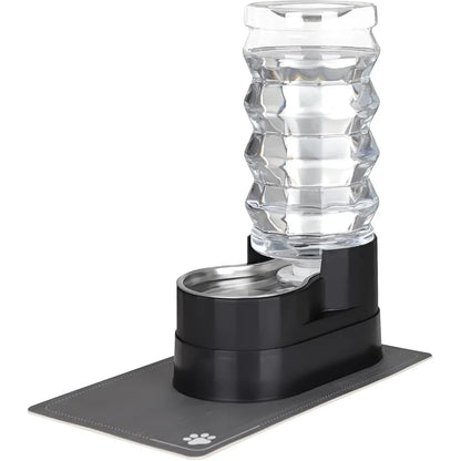 9L Raised Pet Dog Stainless Steel Water Feeder
