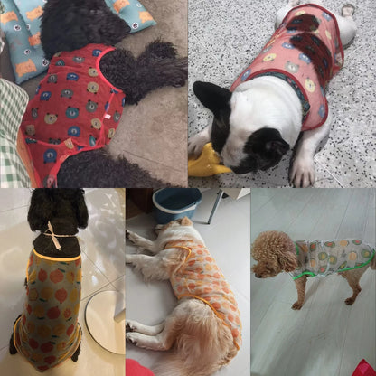 Pet Dog Mesh Vest Dog Cooling Clothes