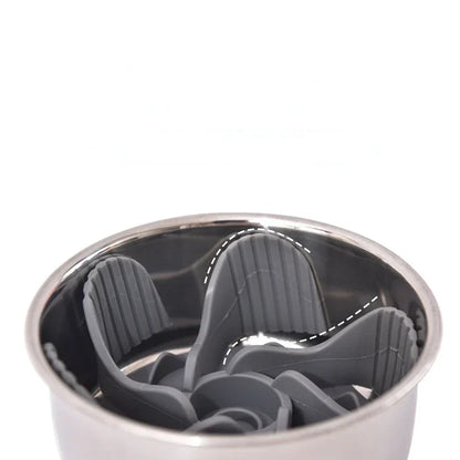 Pet Dog Anti Choke Spiral Slow Food Feeder Bowls