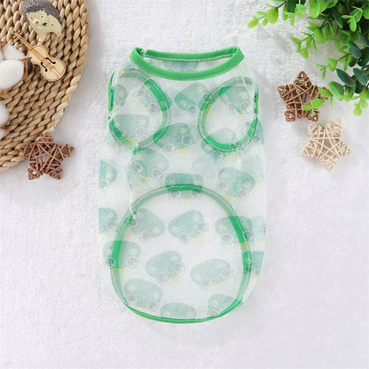 Pet Dog Mesh Vest Dog Cooling Clothes