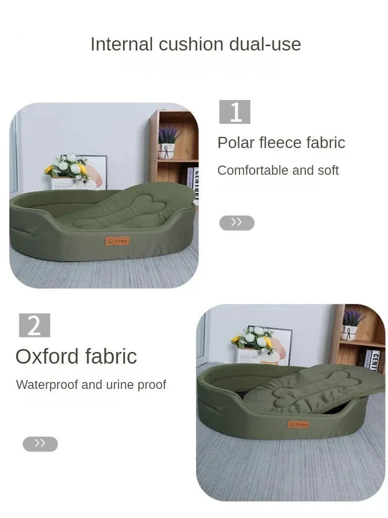 Pet Dog Fluffy Sofa Bed