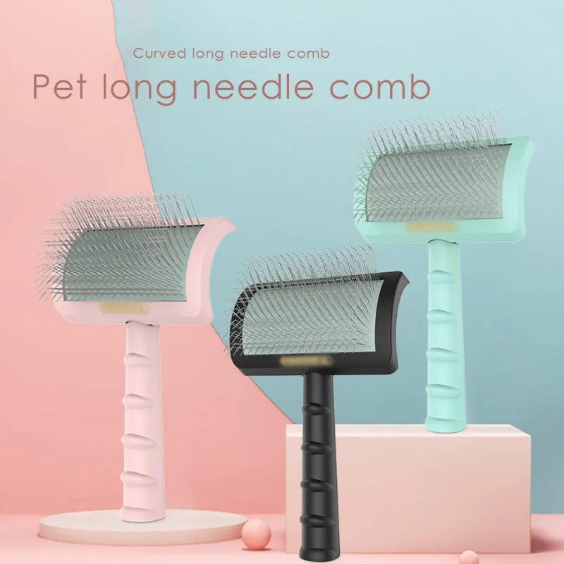 Pet Dog Long Pin Dog Slicker Brush