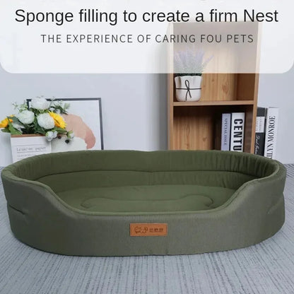 Pet Dog Fluffy Sofa Bed