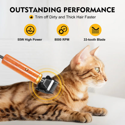 Professional Pet Dog Hair Trimmer Clipper