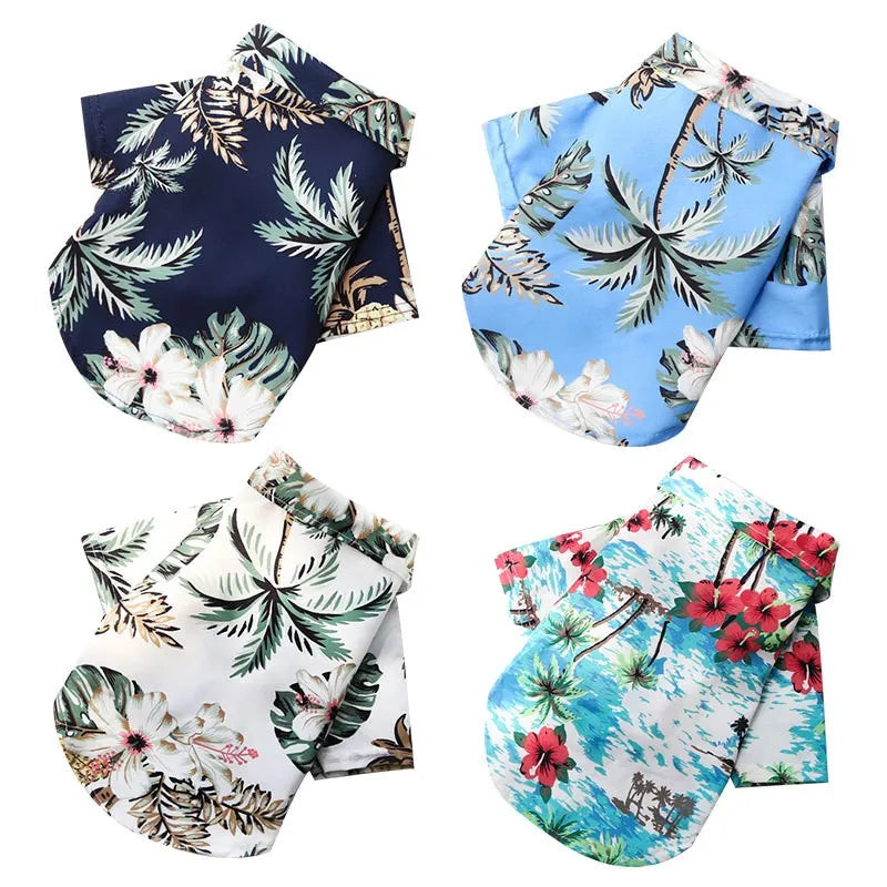 Hawaiian Beach Style Dog Clothes