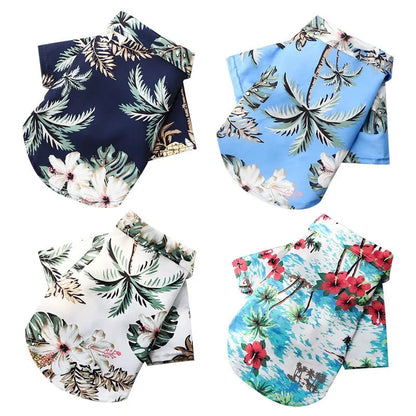 Hawaiian Beach Style Dog Clothes