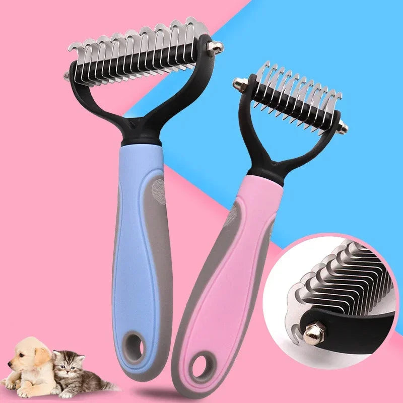 Pet Dog Double sided Hair Removal Brush