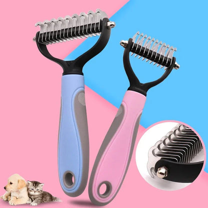 Pet Dog Double sided Hair Removal Brush