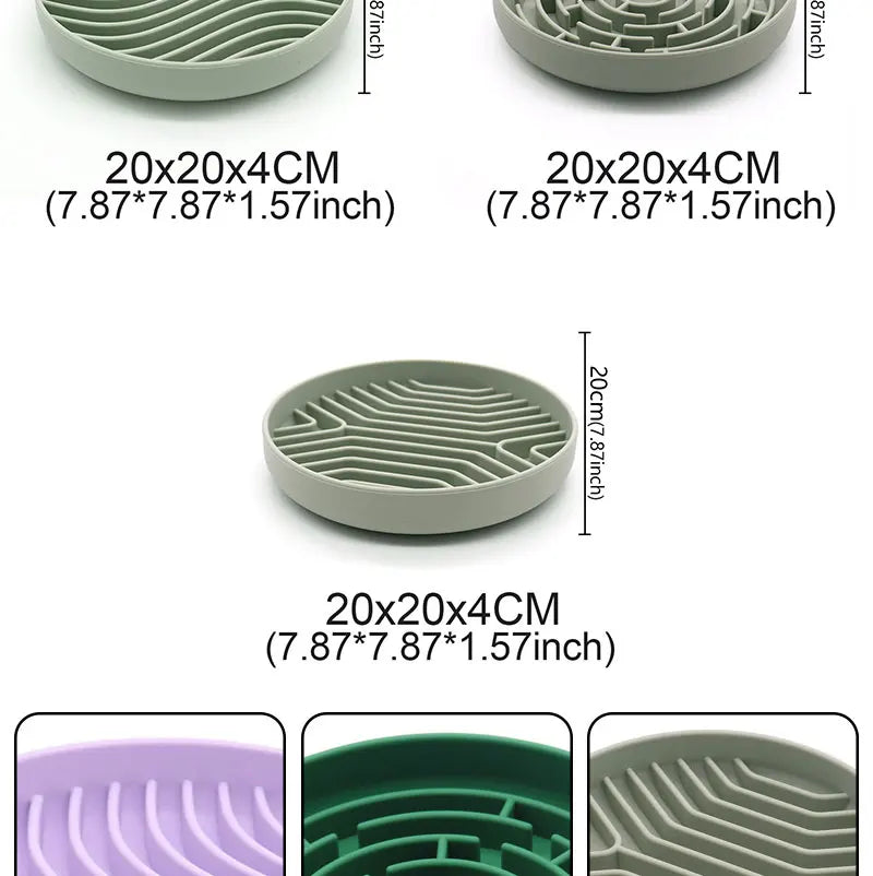 Pet Dog Anti-choking Food Feeder Bowl