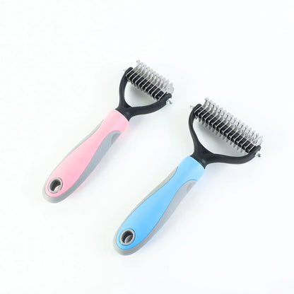 Pet Dog Double sided Hair Removal Brush
