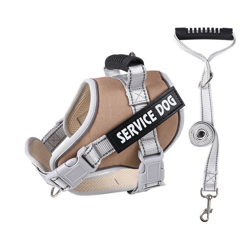 Pet Dogs Harness And Leash Set