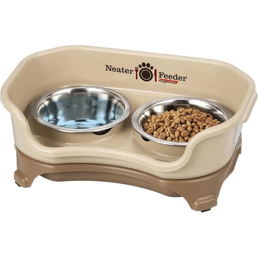 Pet Dog Mess Proof Elevated Dog Bowls