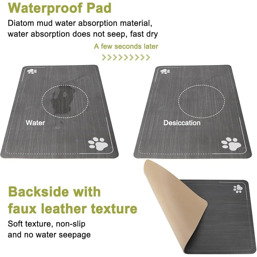9L Raised Pet Dog Stainless Steel Water Feeder