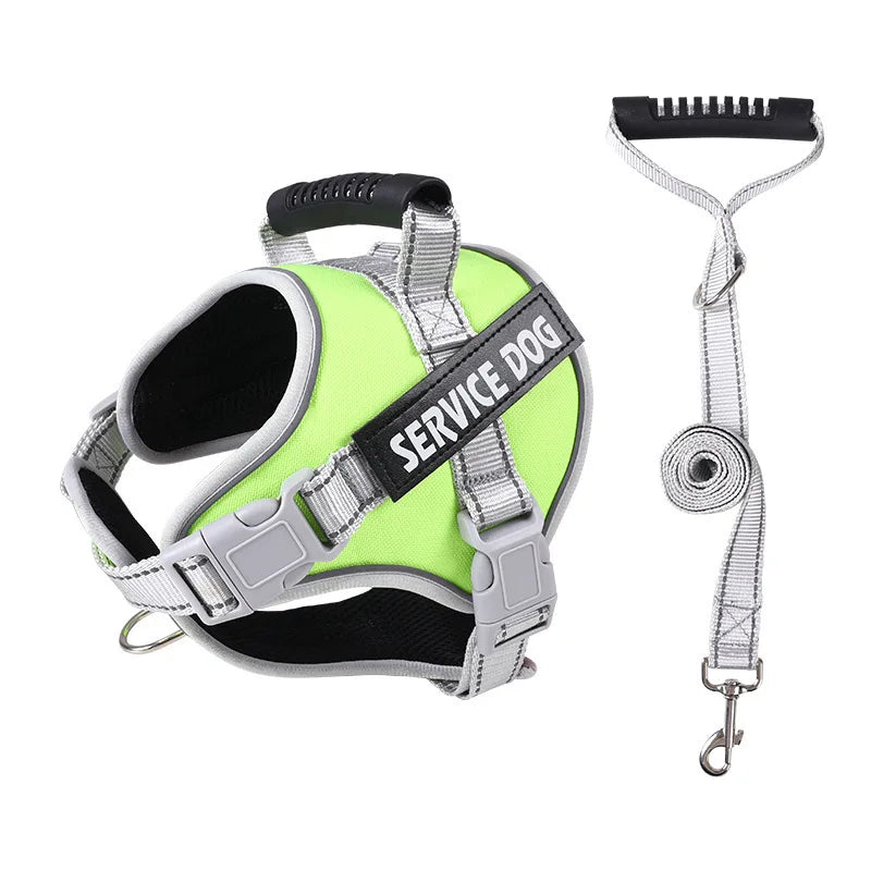 Pet Dogs Harness And Leash Set