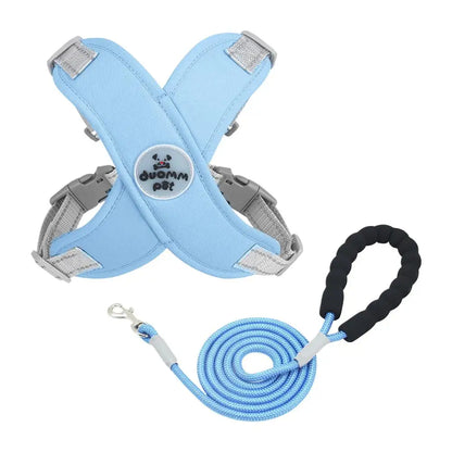 X Shaped Pet Dog Harness Vest Set