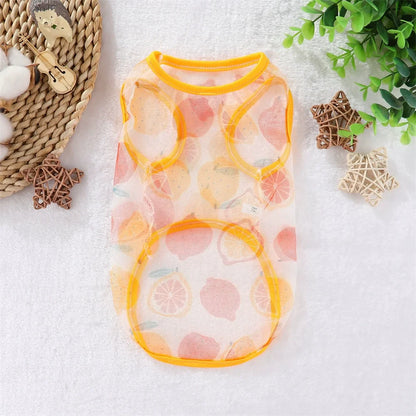 Pet Dog Mesh Vest Dog Cooling Clothes