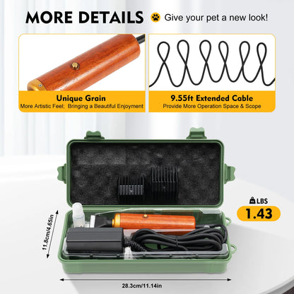 Professional Pet Dog Hair Trimmer Clipper
