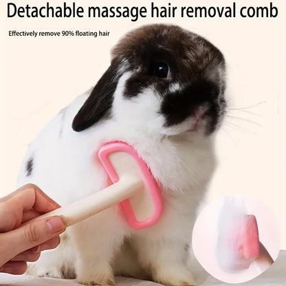 Detachable Rabbit Massage Hair Removal Comb