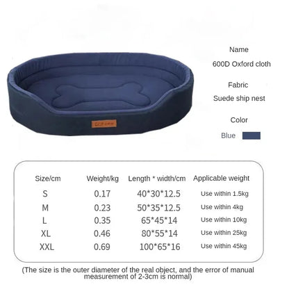 Pet Dog Fluffy Sofa Bed