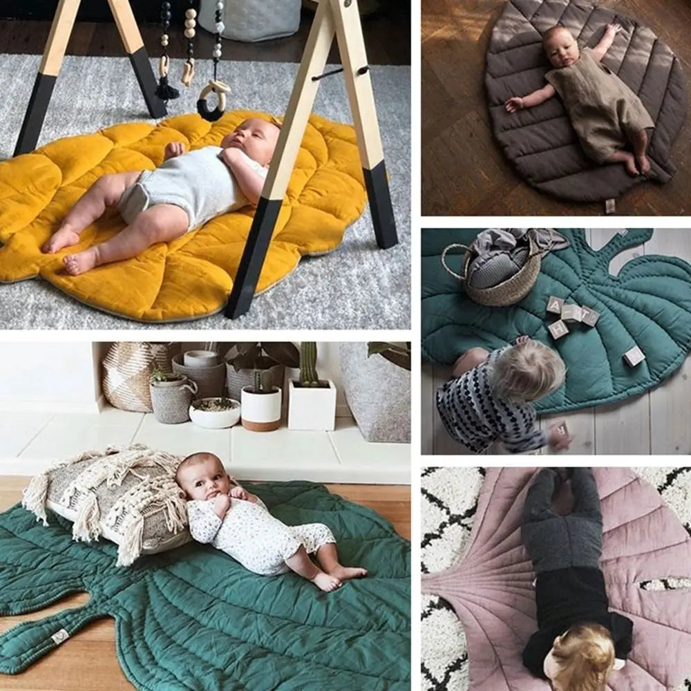 Pet Dog Cooling Leaf Mat