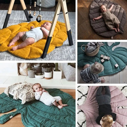 Pet Dog Cooling Leaf Mat