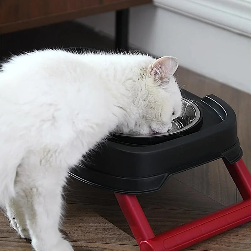 Pet Dog Folding Elevated Bowl