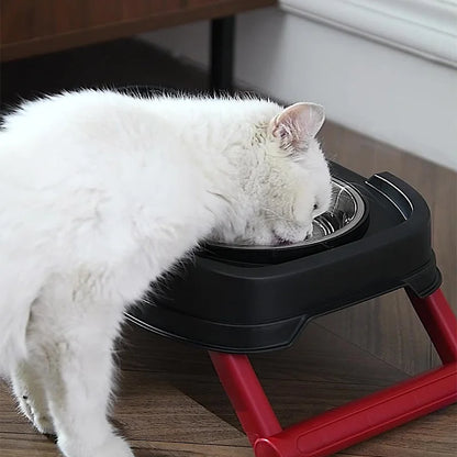 Pet Dog Folding Elevated Bowl