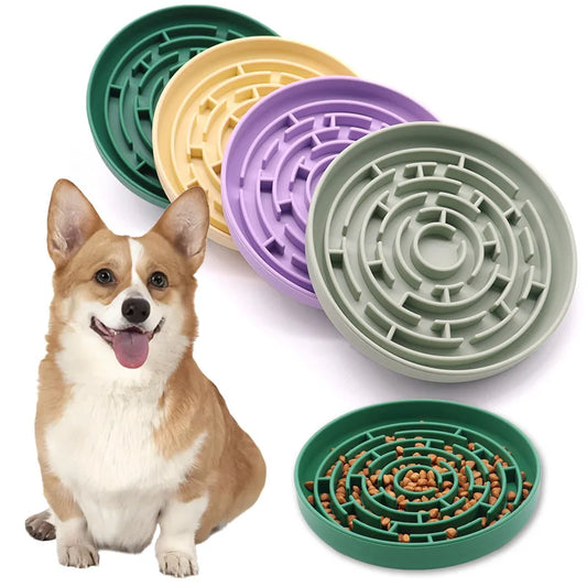 Pet Dog Anti-choking Food Feeder Bowl