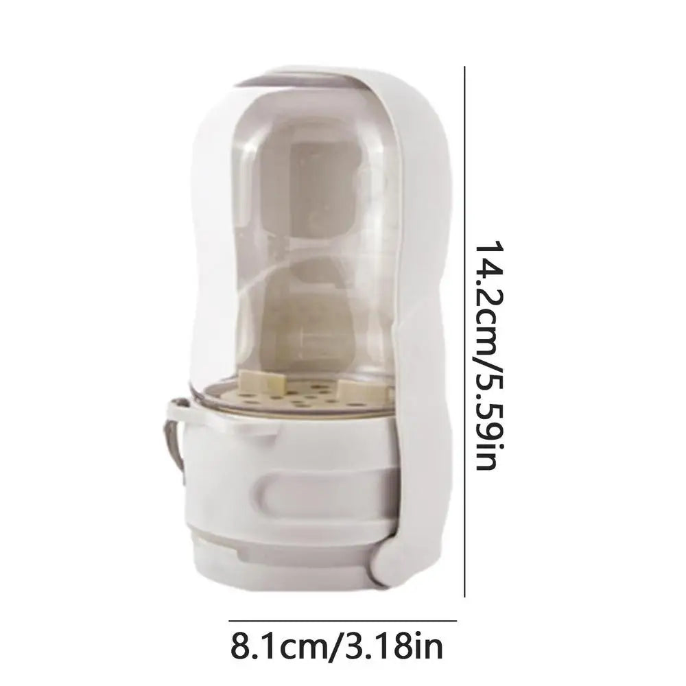 Pet Dog Water Bottle With Food Container