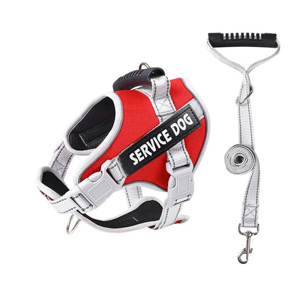 Pet Dogs Harness And Leash Set