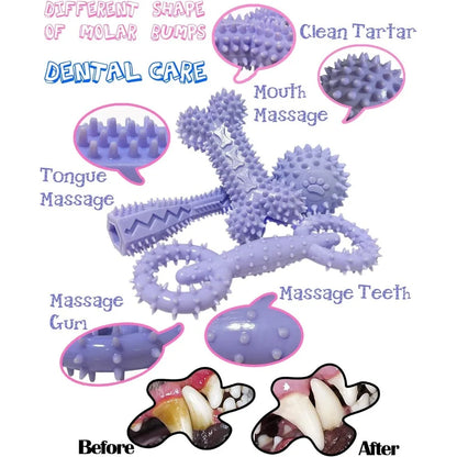2-8 Months Cleaning Teeth Food Dispensing Soft Durable Toy