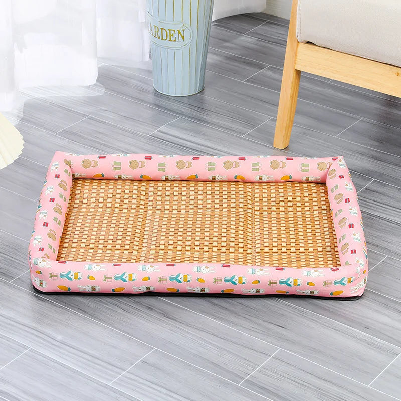 Summer Pet Dog Mat Bed House
