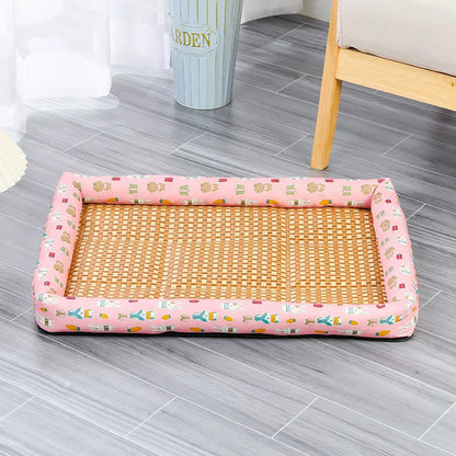 Summer Pet Dog Mat Bed House