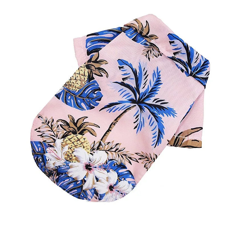 Hawaiian Beach Style Dog Clothes