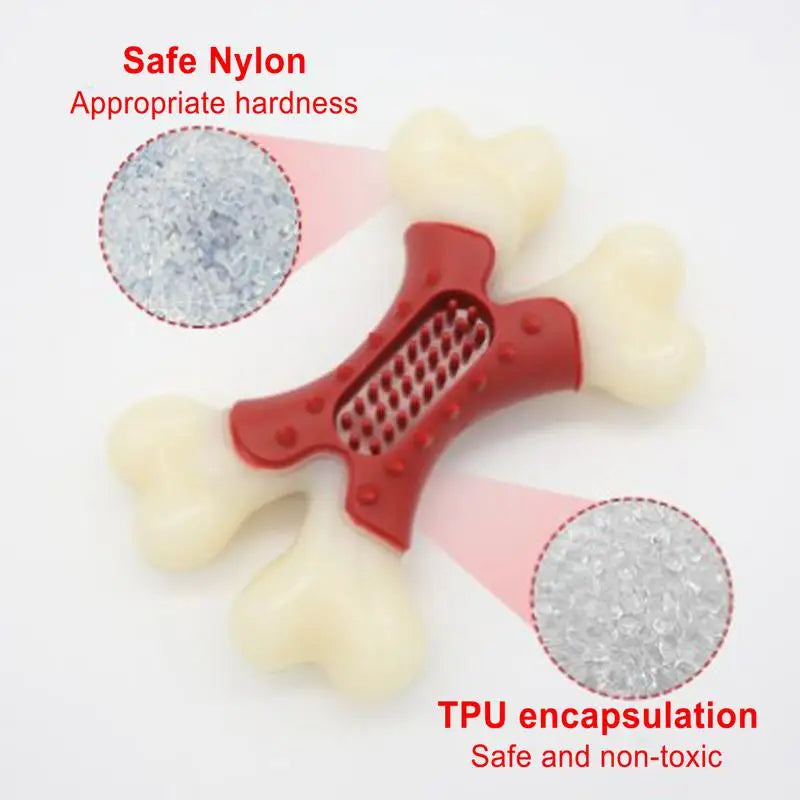 Bacon Flavored Bone Shape Teething Toys